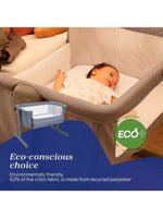 Chicco Next2Me Essential Bedside Crib - Stone