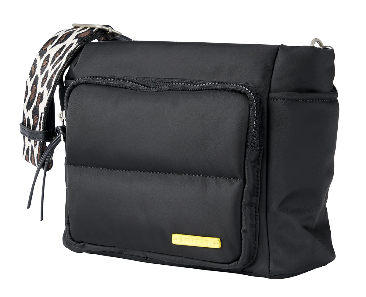Bababing Joey Cross Body Changing Bag - Black