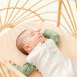 ergoPouch Organic All Year Cocoon Swaddle 1 Tog Sleeping Bag - Oatmeal