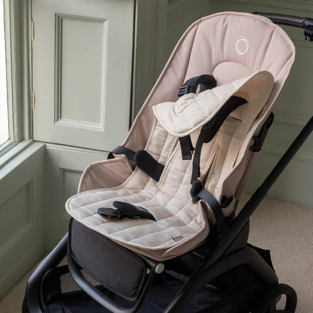 Avery Row Pram Liner - Wild Chamomile/Daisy Meadow