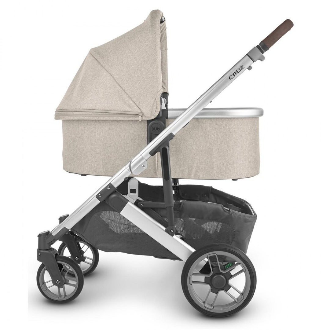 Uppababy Cruz V2 Pushchair + Carrycot + Mesa + Base i-Size Travel System - Declan