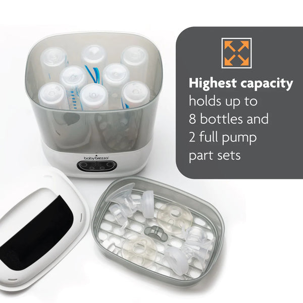 Baby Brezza Formula Pro & Steriliser Bundle - White