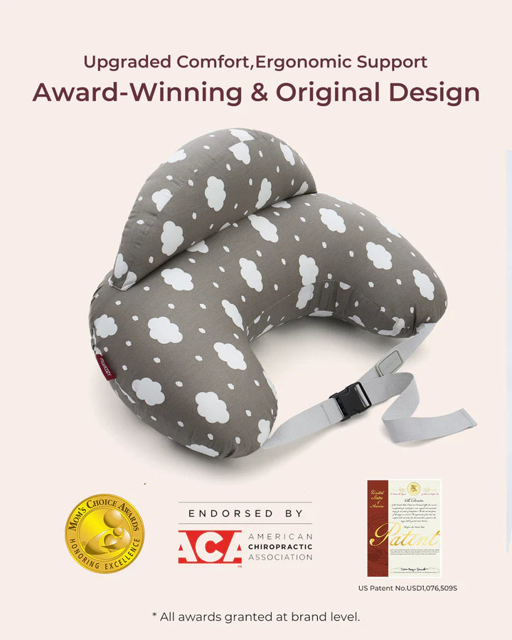 Momcozy Multifunctional and Adjustable 100% Cotton Nursing Pillow
