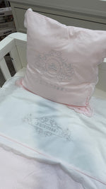 EX DISPLAY Funnababy Princess Cot Bed Quilt & Pillow Decor Set
