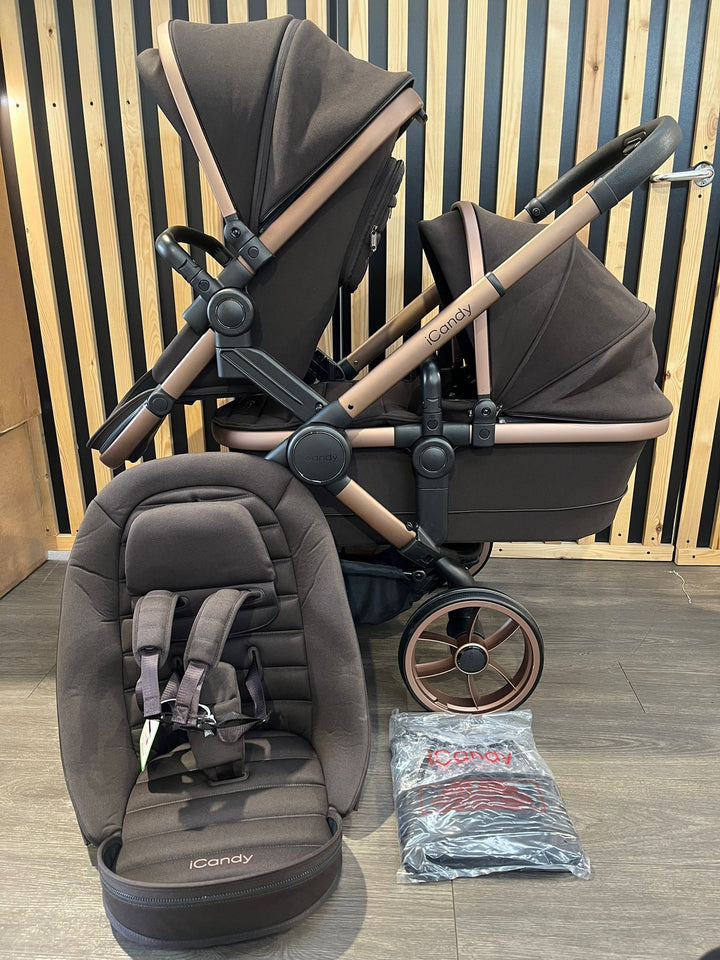 EX DISPLAY iCandy Peach7 Double - Pecan