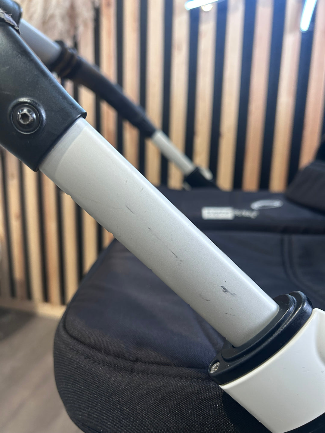 PRE LOVED Bugaboo Donkey2 Twin Bundle - Black/Grey Melange