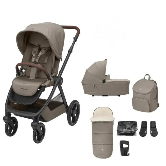Maxi-Cosi Oxford Pram & Accessories - Truffle