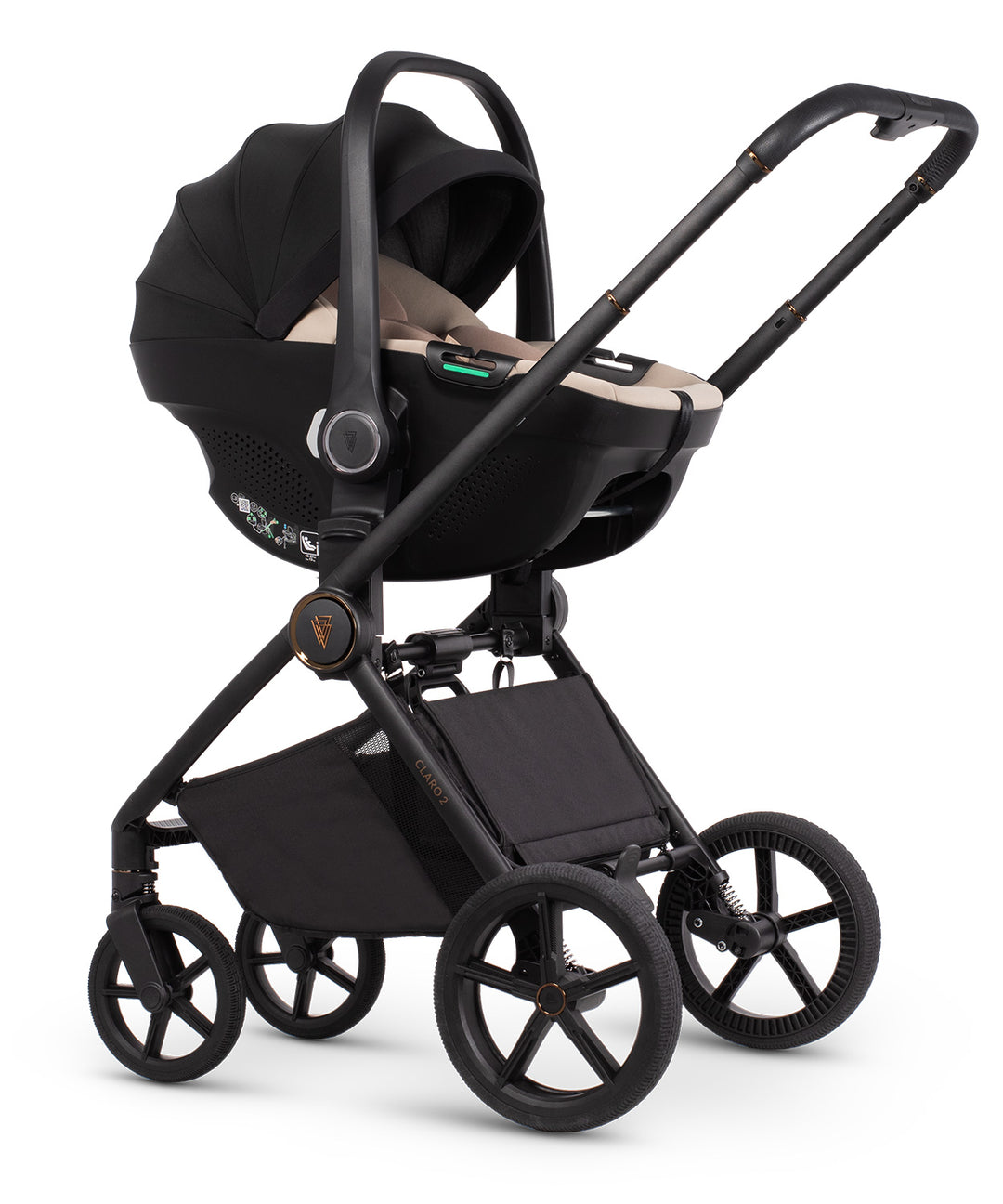 Venicci Claro2 4in1 9 Piece Luxury Travel System Bundle - Chocolate