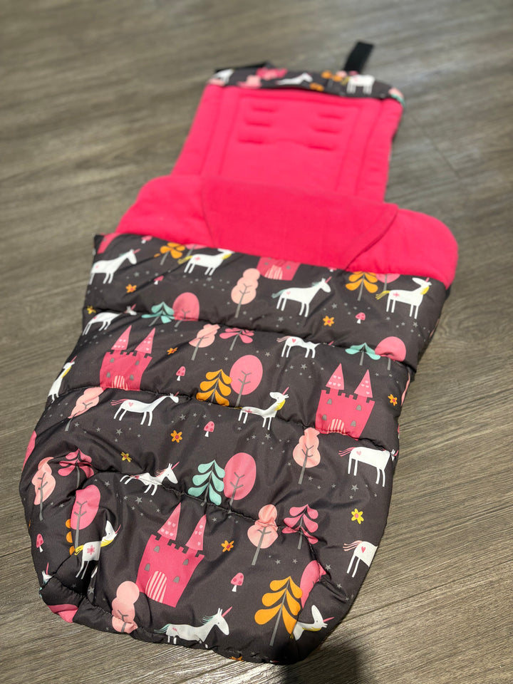 PRE LOVED Cosatto Footmuff - Unicorn Land
