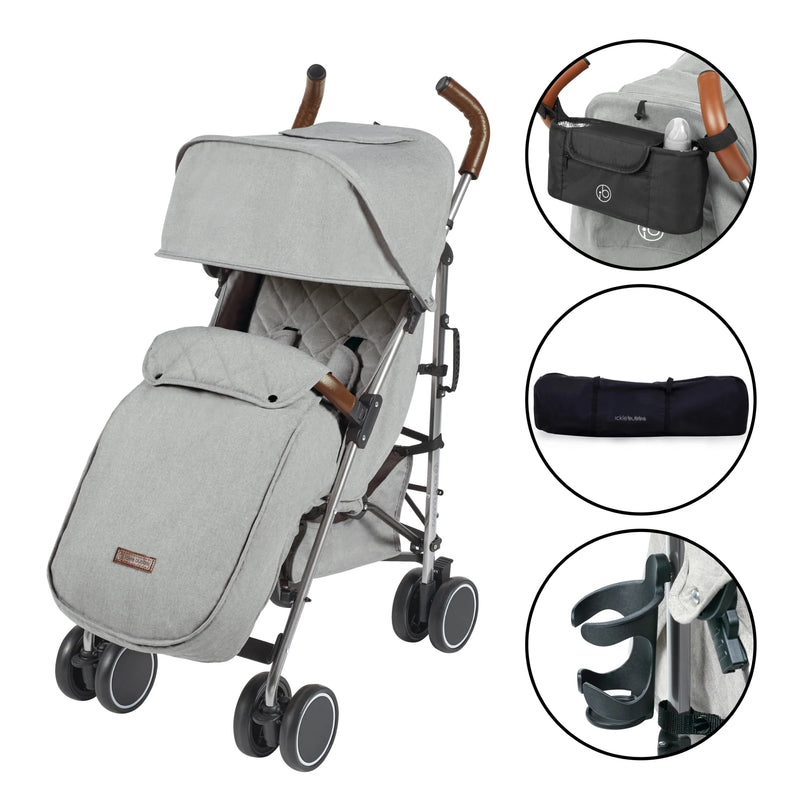 Ickle Bubba Discovery Stroller - Grey