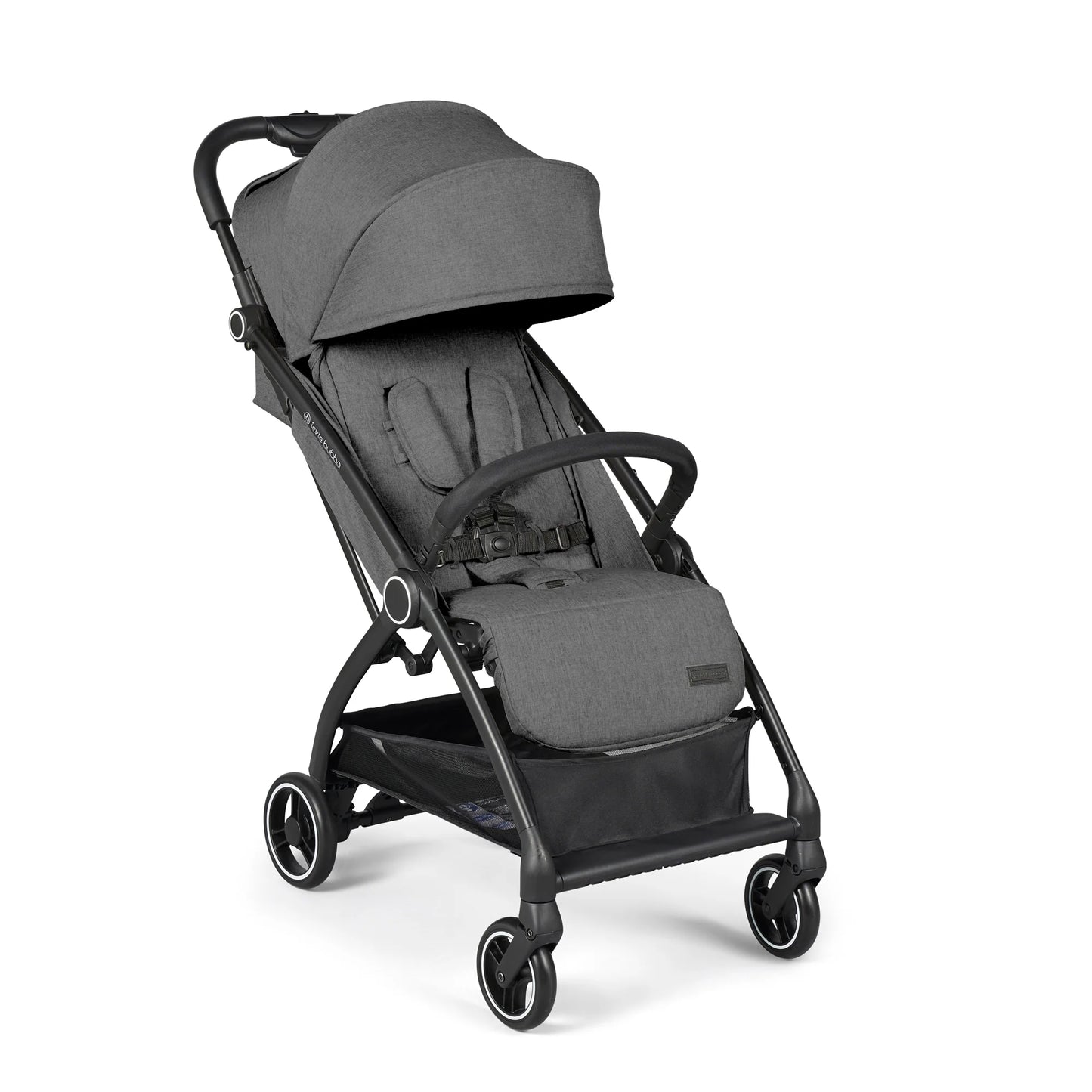 Ickle Bubba Aries Auto Fold Compact Stroller - Graphite Grey