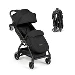 Ickle Bubba Aries Auto Fold Compact Stroller - Black