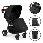 Ickle Bubba Stomp Stride Stroller - Midnight