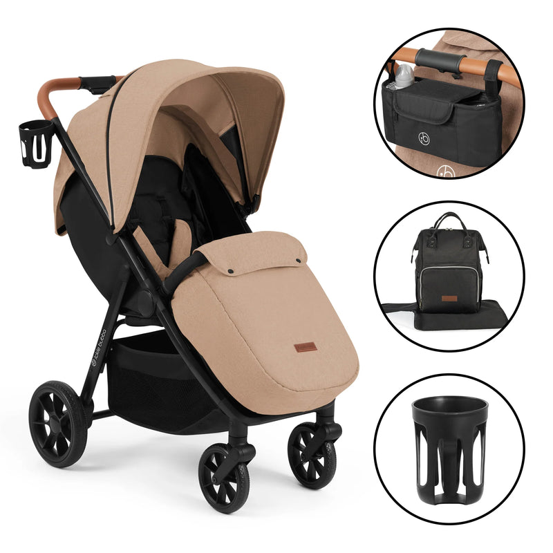 Ickle Bubba Stomp Stride Stroller - Desert