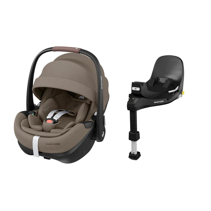 Maxi Cosi Pebble 360 Pro2 Car Seat and Base - Twillic Truffle