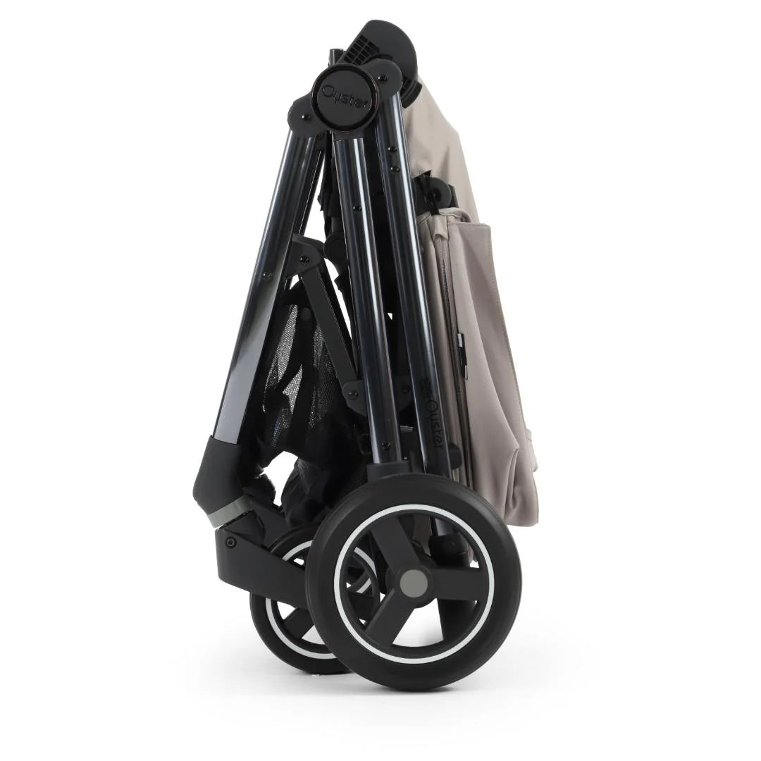 Oyster Gravity+ Stroller 5 pcs Bundle - Stone (Non 360 Car Seat)