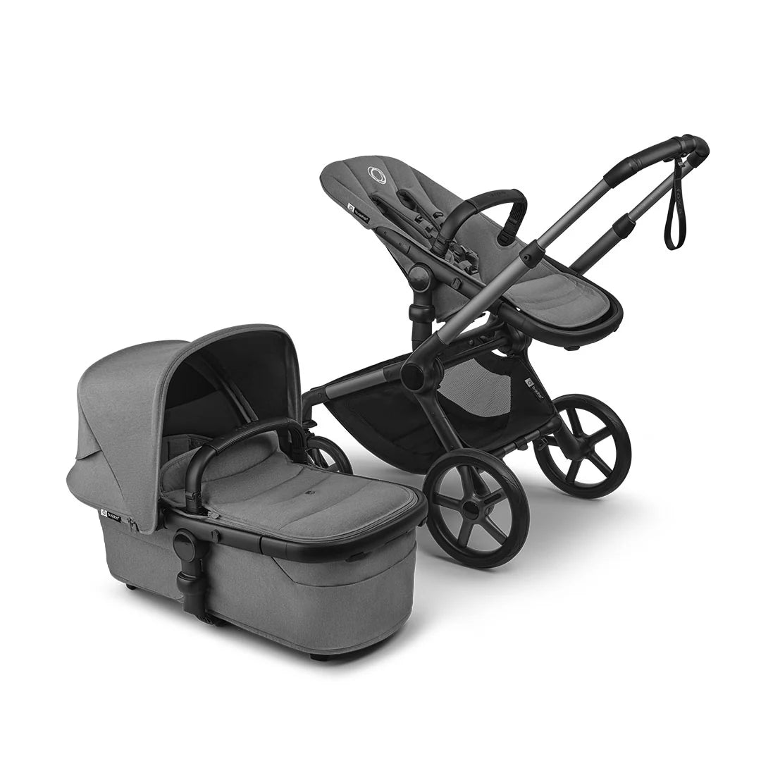 Bugaboo Fox 5 Renew Complete Pram & Pushchair - Moon Grey