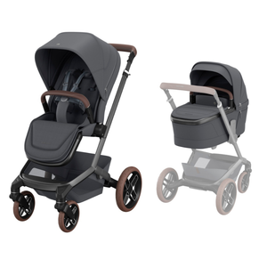 Maxi-Cosi Fame Pushchair & Carrycot - Moon Graphite (2026 Model)