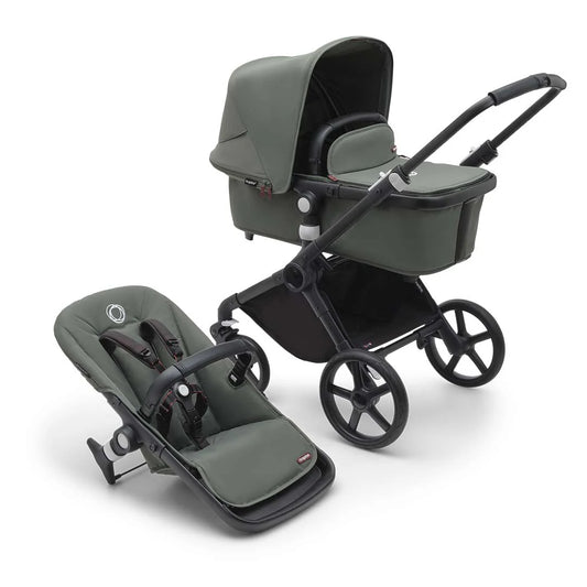 Bugaboo Fox Cub Complete Pushchair + Carrycot - Forest Green