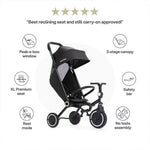 SmarTrike Wonder Max Stroller Trike - Jet Black