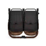 Ickle Bubba Venus Twin Double Stroller - Black/Biscuit