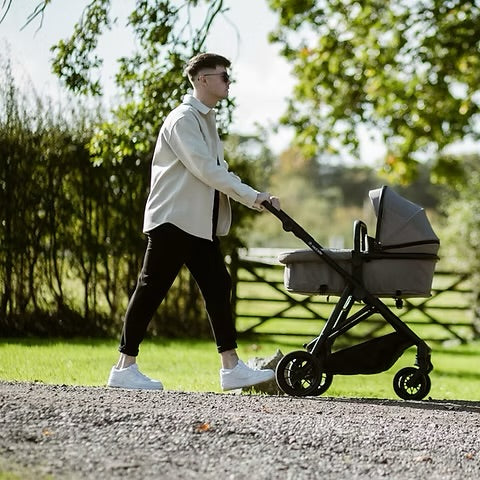 Redkite Push Me Savanna i Travel System Inc Neo Car Seat - Grey