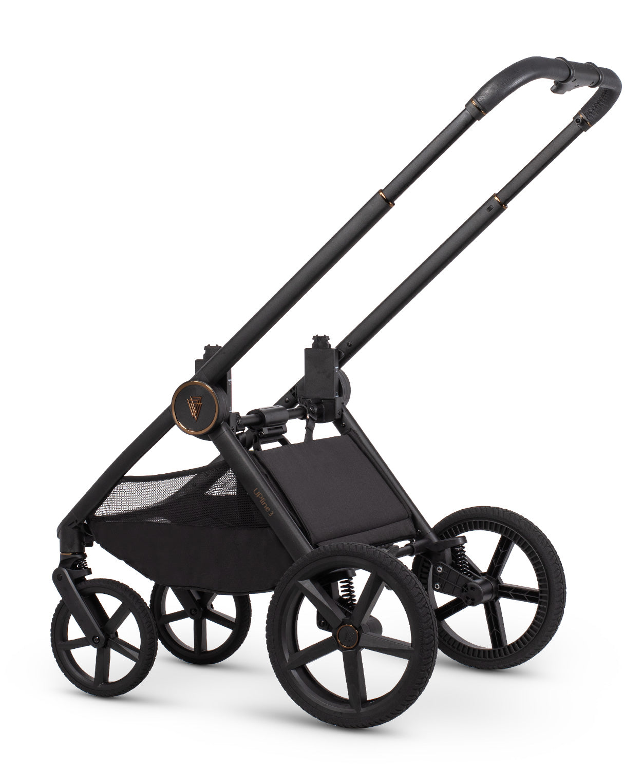 Venicci Upline3 Travel System Inc Tiago Car Seat & 360 Base 13 Piece Luxury Bundle - Truffle