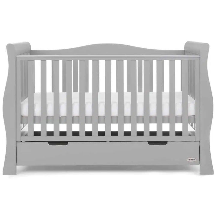 Obaby Stamford Luxe 3 Piece Nursery Room Set – Warm Grey