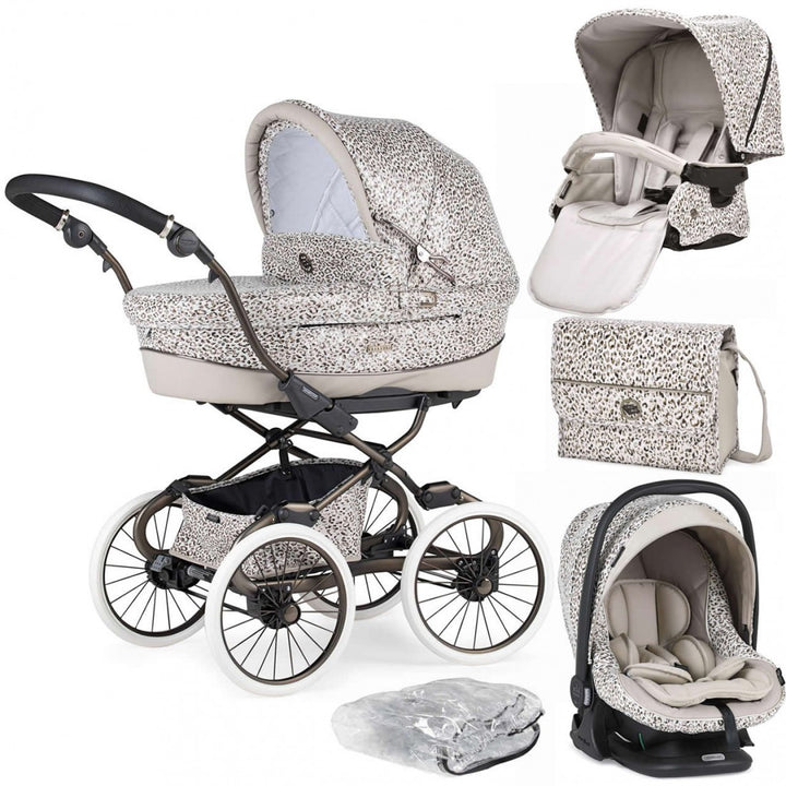 Bebecar Prive Stylo Class+ i-Size Car Seat Travel System & FREE Bag - Animal Print