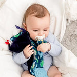 Cheeky Chompers Comfortchew Baby Comforter With Teether - Baby Dino