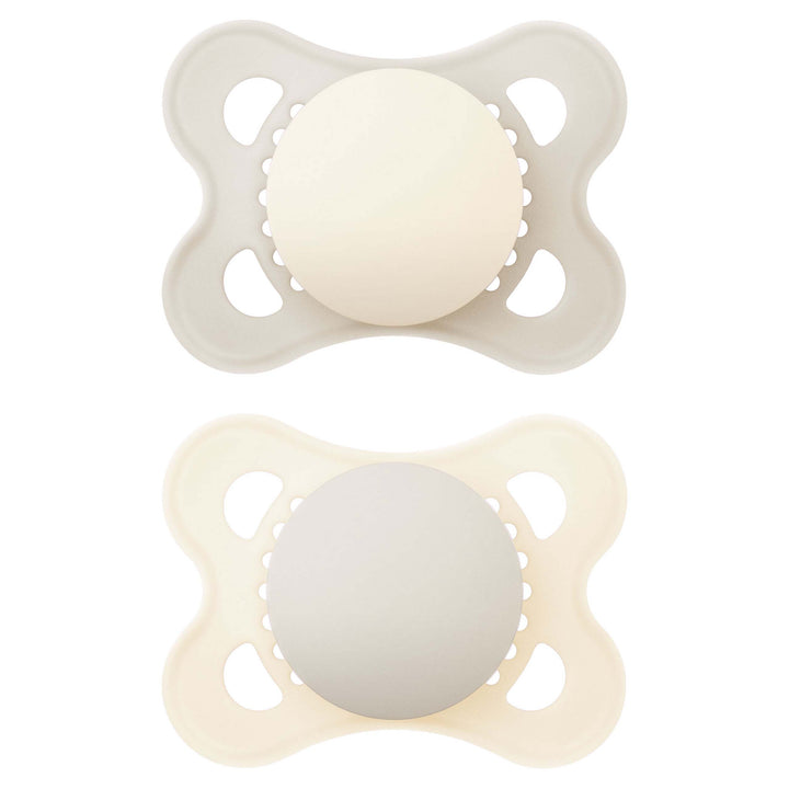 MAM Original Soothers 0-6 Months 2 Pack - Plain Unisex