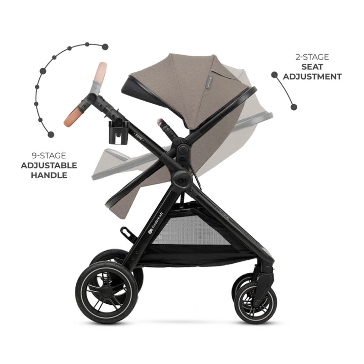 Kinderkraft Esme Luxury Newborn Travel System & Home Bundle - Beige