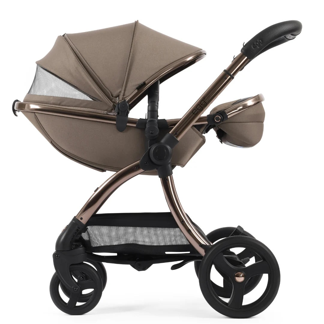 egg3 Luxury Bundle with Maxi-Cosi Cabriofix i-Size Car Seat - Mink