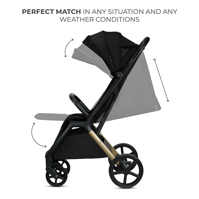 Kinderkraft Loom Stroller - Ink Black