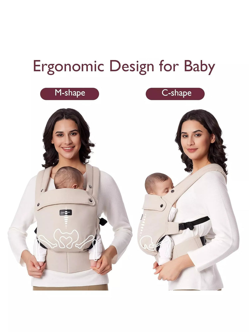 Momcozy Baby Carrier Newborn to Toddler Air Mesh - Pink