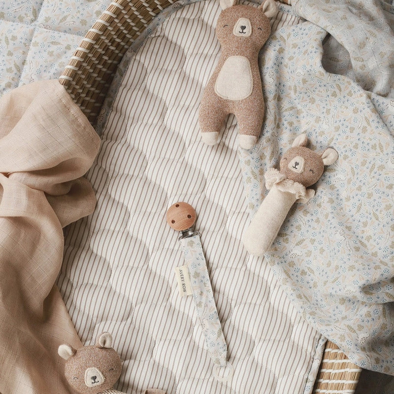 Avery Row Rattle - Brave Bear