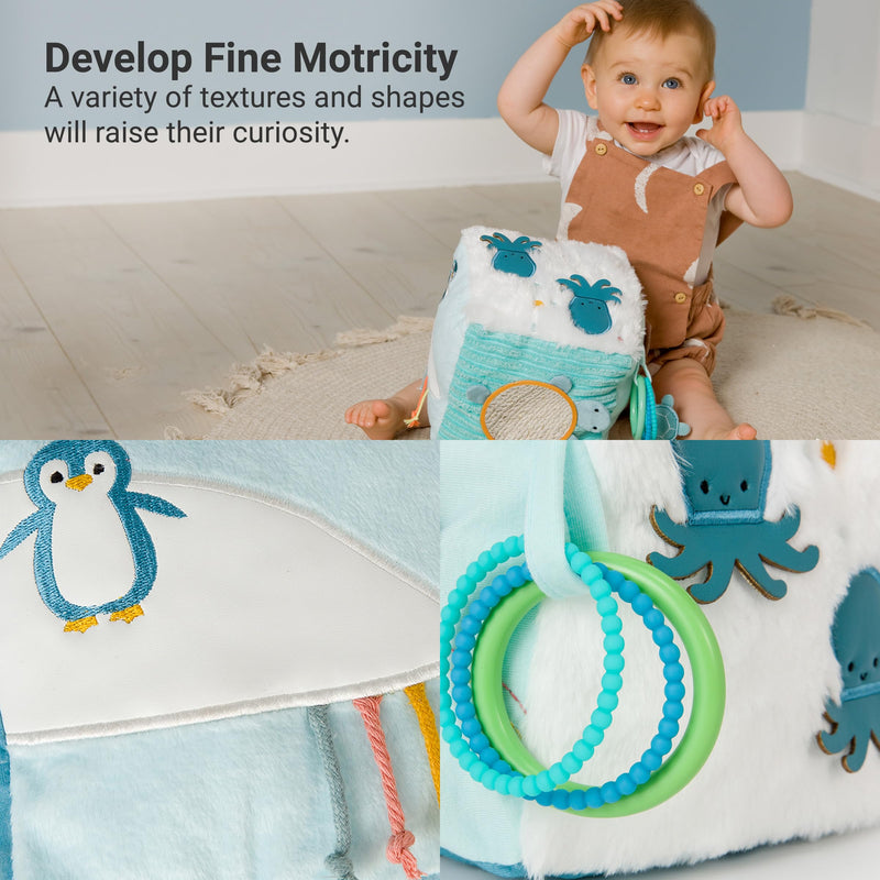 Little Big Friends Soft Activity Cube - Ocean