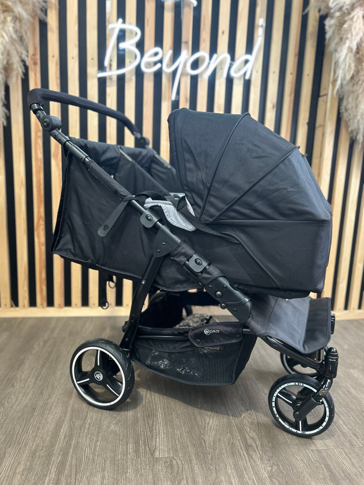 PRE LOVED My Child Easy Twin Stroller - Grey
