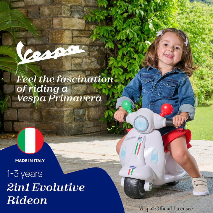 Chicco Vespa Primavera Ride-On - White