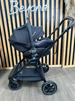 PRE LOVED Nuna Triv Travel System - Biscotti + Brand New 360 Base