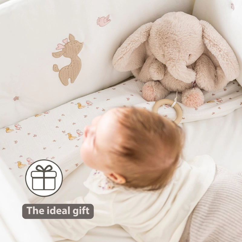 Nattou Fanfan Musical Soft Cuddle Elephant - Sand