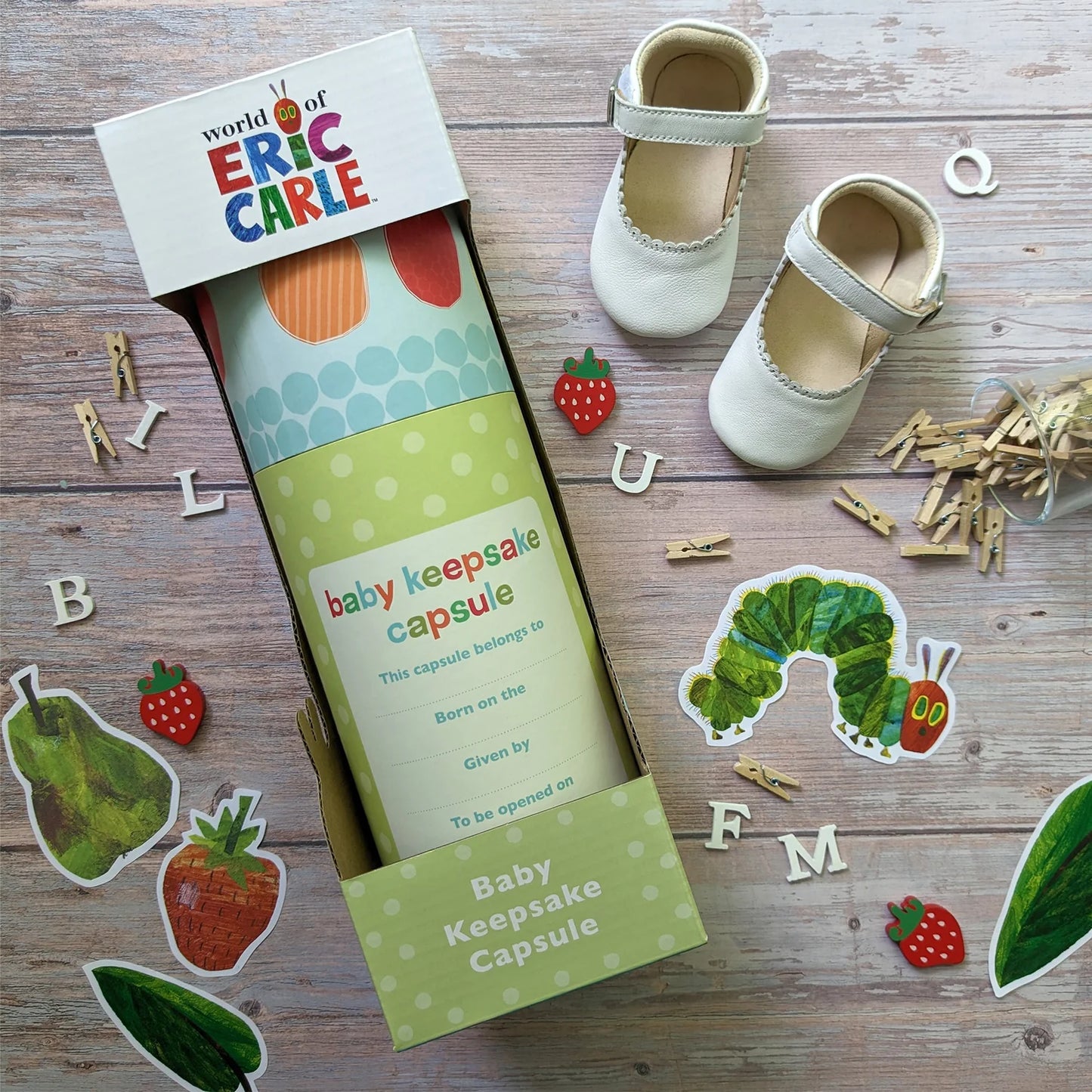 The Very Hungry Caterpillar Baby Keepsake Capsule