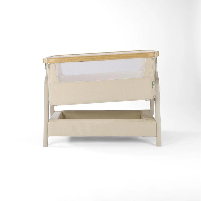 Tutti Bambini Cozee Air 2 Bedside Crib - Toasted Oak/Sand
