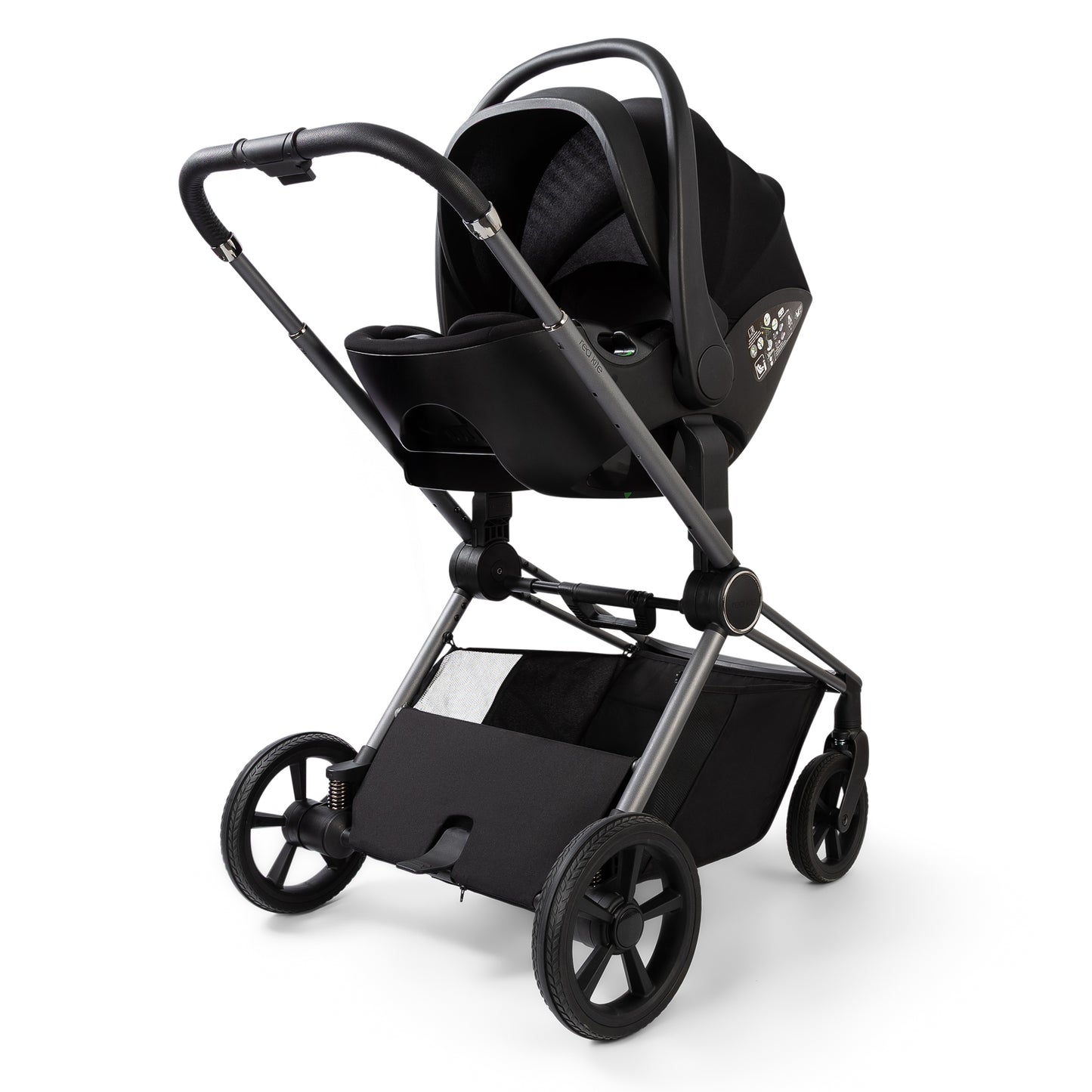 Redkite Push Me Cruise Complete Essentials Baby Bundle Inc Spin Base - Liquorice