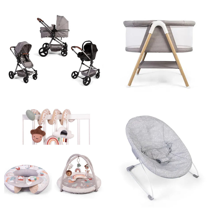 Redkite Savanna Graphite Budget Baby Bundle