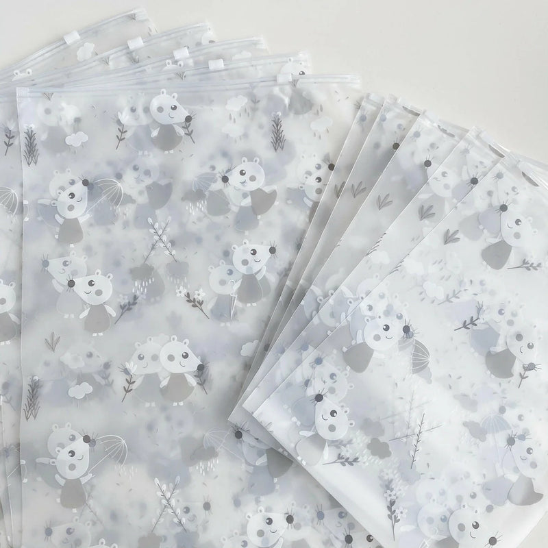 Bobbin & Bumble Hospital Bag Organiser Pouches - Unisex Grey