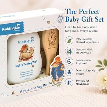 Paddington Bear Baby Soft Care Set