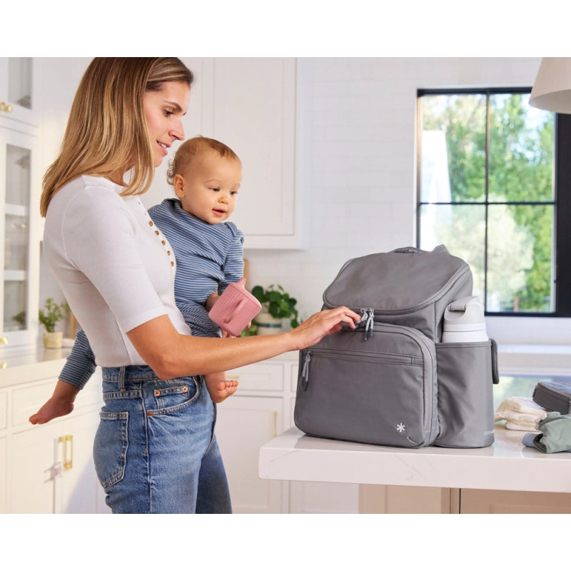 Skip Hop Forma Next Changing Backpack - Grey