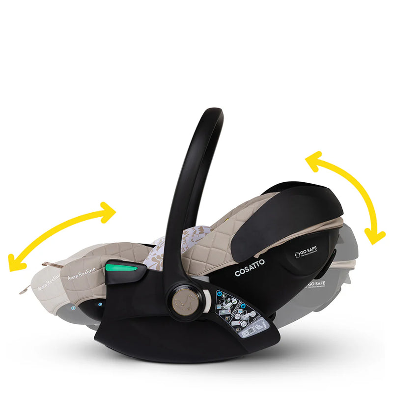 Cosatto Wow 3 Rotate & Recline Cozy Bundle - Whisper