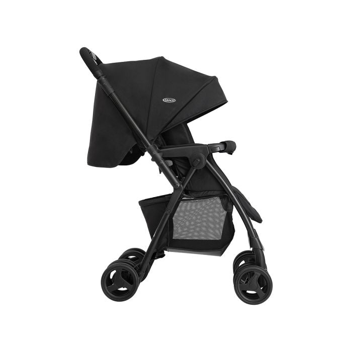 Graco Revaya Pushchair with SnugLite Eco i-Size R129 car seat Travel System - Midnight